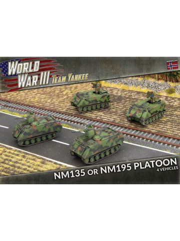 Team Yankee TNOBX01 NM135 or NM195 Platoon (4 Vehicles) Gaming Miniatures