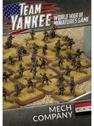 Team Yankee TQBX01 Iraqi Mech Company (55 Figures) for Gaming Miniatures