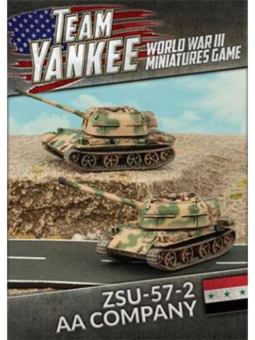 Team Yankee TQBX03 ZSU-57-2 AA Platoon (2 Vehicles) Gaming Miniatures