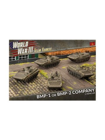 Team Yankee SBX02 BMP-1 or BMP-2 Company (5 Vehicles) Plastic Gaming Miniatures