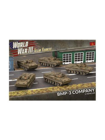 Team Yankee TSBX23 BMP-3 Company (5 AFVs) Plastic Gaming Miniatures
