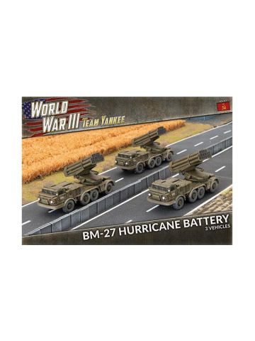 Team Yankee TSBX26 BM-27 Hurricane Rocket Launcher Battery (3) Gaming Miniatures