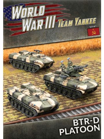 Team Yankee TSBX32 BTR-D Platoon (3 Vehicles) Gaming Miniatures