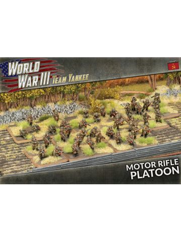 Team Yankee TSBX36 Soviet Motor Rifle Platoon Gaming Miniatures