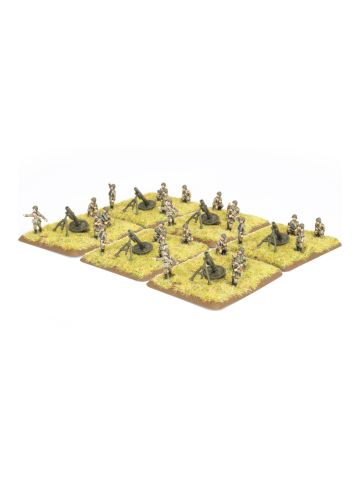 Team Yankee TSU723 120mm Mortar Company (6 units) Gaming Miniatures