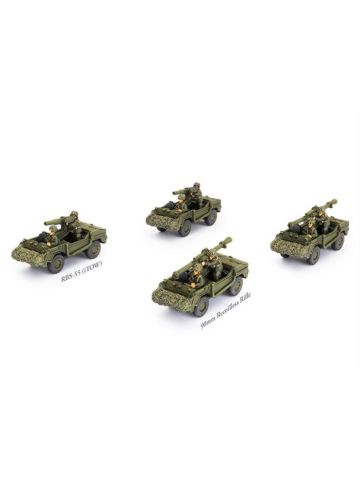 Team Yankee TSW120 Pvpjtgb 1111 Platoon (4 Vehicles) Gaming Miniatures