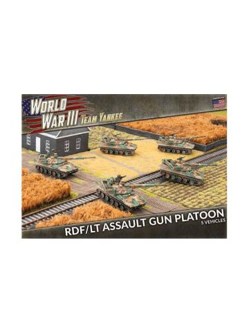 Team Yankee TUBX20 RDF/LT Assault Gun Platoon (5 Vehicles) Gaming Miniatures