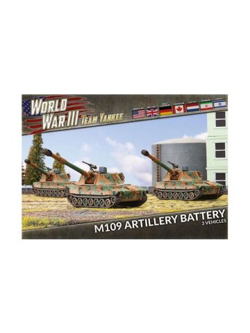 Team Yankee TUBX24 M109 Field Artillery Battery (3 SP Guns) Gaming Miniatures