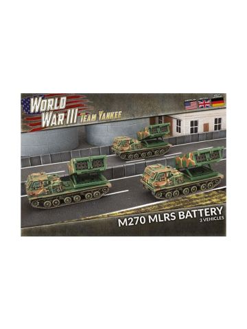Team Yankee TUBX25 M270 MLRS Rocket Battery (3 Vehicles) Gaming Miniatures