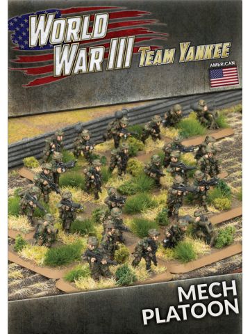 Team Yankee TUBX29 US Mech Platoon Gaming Miniatures