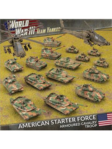 Team Yankee TUSAB04 American Starter Force: Armored Cavalry Gaming Miniatures