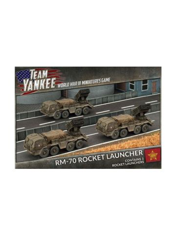 Team Yankee TWBX02 RM70 Rocket Launcher Battery (3 Launchers) Gaming Miniatures
