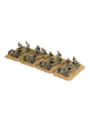 Flames of War US508 Marine 37mm Anti-tank Platoon (4 Guns) Gaming Miniatures