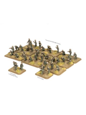 Flames of War US812 Marine Rifle Platoon (48 Figures) Gaming Miniatures