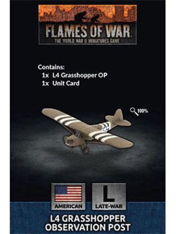 Flames of War US951 L4 Grasshopper (1 Aircraft) Gaming Miniature