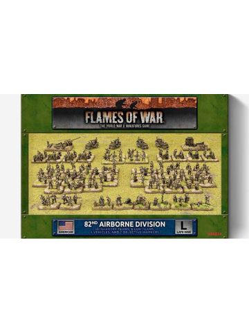 Flames of War USAB14 82nd Airborne (Infantry, Vehicles & More) Gaming Miniatures