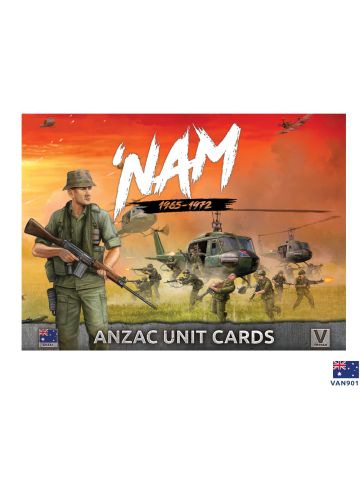 Nam 1965-1972 VAN901 Unit Cards ANZAC Forces in Vietnam