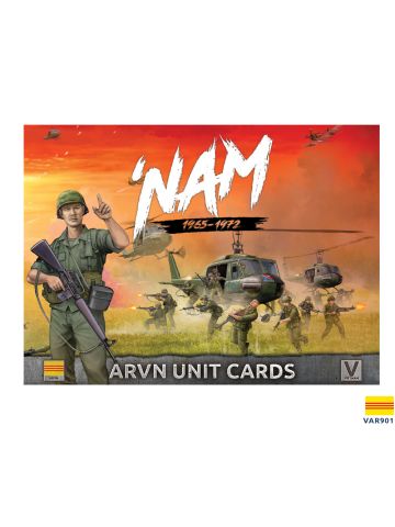 Nam 1965-1972 VAR901 Unit Cards ARVN Forces in Vietnam