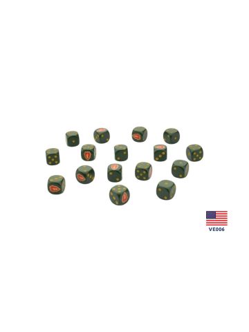 Nam 1965-1972 VE006 Tropic Lightning Dice