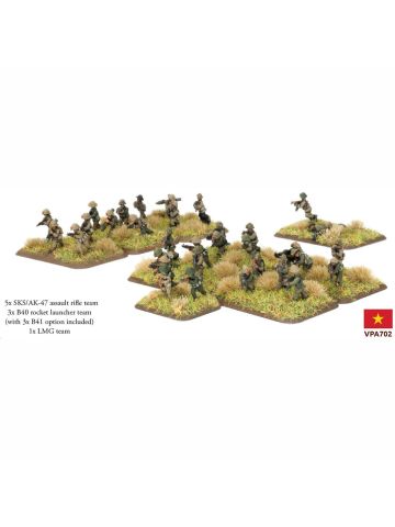 Nam 1965-1972 VPA702 PAVN Infantry Platoon Gaming Miniatures