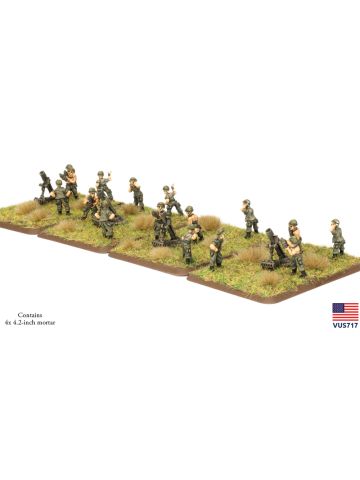 Nam 1965-1972 VUS717 4.2 in Mortar Platoon Gaming Miniatures