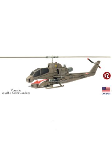 Nam 1965-1972 VUSBX16 AH-1 Cobra Gunships Plastic Gaming Miniatures