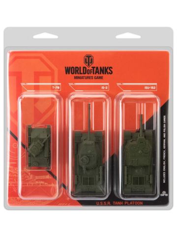 World of Tanks WOT68 USSR Tank Platoon T-70, IS-2 & ISU-152