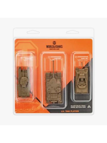 World of Tanks WOT97 UK Tank Platoon Churchill I, Achilles & Tortoise Miniatures