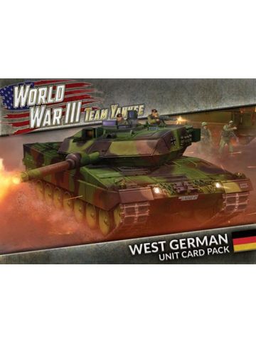 Team Yankee WW305U World War III: West German Unit Cards