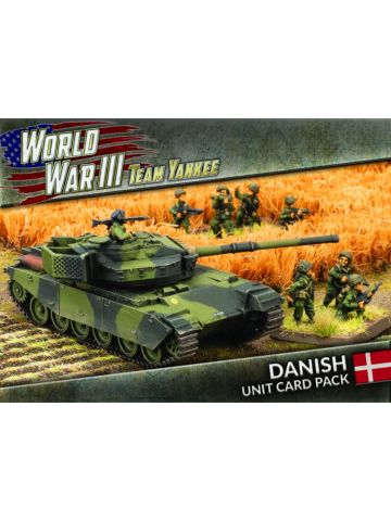 Team Yankee WW308D Danish Unit Cards (28 Cards)