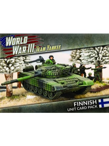 Team Yankee WW308F Finnish Unit Cards (33 Cards)