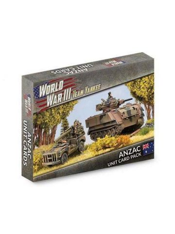 Team Yankee WW3-09A ANZAC Unit Card Pack (29 Cards)