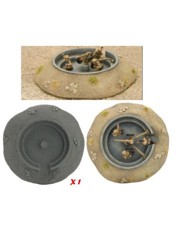 Battlefront XX345 Defenses: Tobruk Pit (1) for Tabletop Gaming
