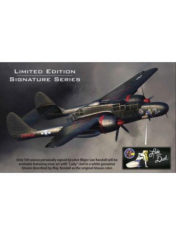 Air Force 1 AF1-00113B P-61B Black Widow 'Lady in the Dark' Signature 1/72 Scale