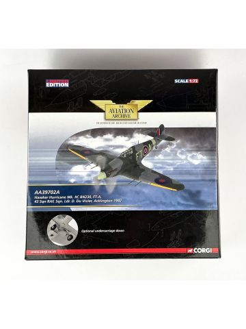 Corgi AA39702A Hawker Hurricane Mk. IIC BN230 FT-A 43 Sqn RAF 1/72 Scale Model
