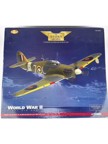 Corgi AA35504 Sea Hurricane 1B No 880 Sqn FAA 1/32 Scale Model Repair or Salvage