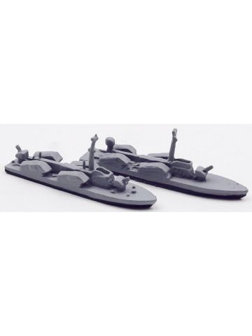 Hai 2 Hola & Hai 12 Fei Dau Chinese Missile Boats 1/1250 Scale Models