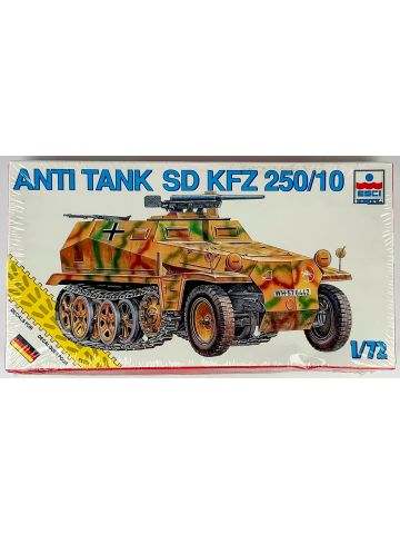 ESCI 8373 Anti Tank Sd Kfz 250/10 1/72 Scale Plastic Model Kit