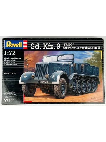 Revell 03141 Sd. Kfz. 9 FAMO 1/72 Scale Plastic Model Kit