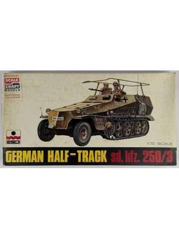 ESCI 8027 German Half-Track Sd. Kfz. 250/3 1/72 Scale Plastic Model Kit