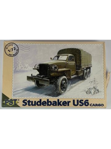 PST 72022 Studebaker US6 Cargo Truck 1/72 Scale Plastic Model Kit