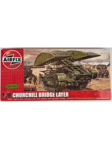 Airfix A04301 WWII British Churchill Bridge Layer 1/76 Scale Plastic Model Kit
