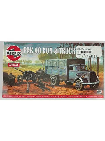 Airfix A02315V Opel Blitz & PaK 40 Anti-Tank Gun 1/76 Scale Plastic Model Kit