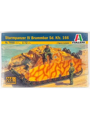 Italeri 7050 Sd.Kfz. 186 Sturmpanzer IV 'Brummbar' 1/72 Scale Plastic Model Kit