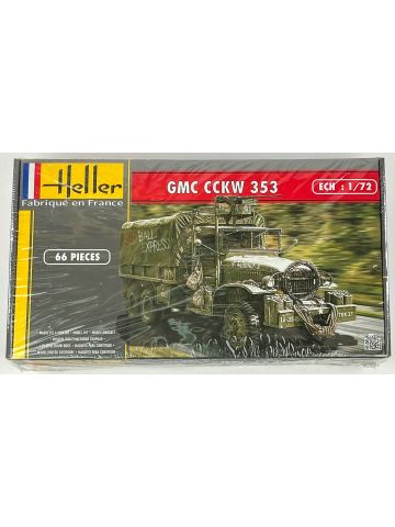 Heller 79996 GMC CCKW 353 1/72 Scale Plastic Model Kit Shrink-Wrapped