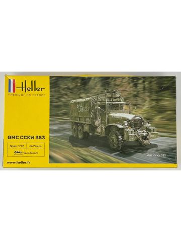 Heller 79996 GMC CCKW 353 1/72 Scale Plastic Model Kit Sealed Box