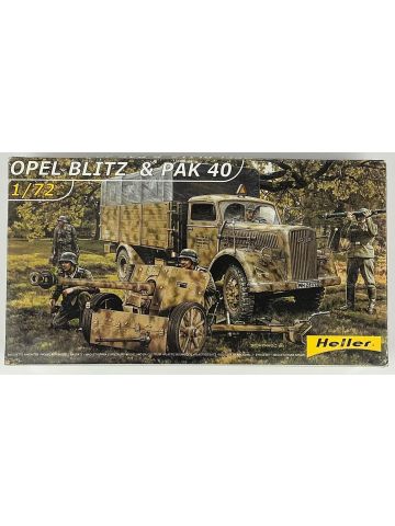Heller 79994 Opel Blitz & PaK 40 1/72 Scale Plastic Model Kit