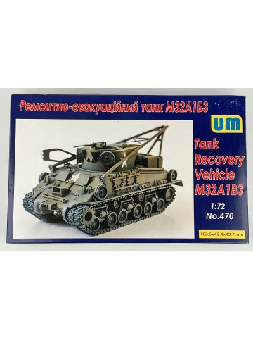 UM 470 M32A1B3 Tank Recovery Vehicle 1/72 Scale Plastic Model Kit