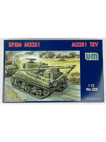 UM 225 M32A1B1 Tank Recovery Vehicle 1/72 Scale Plastic Model Kit