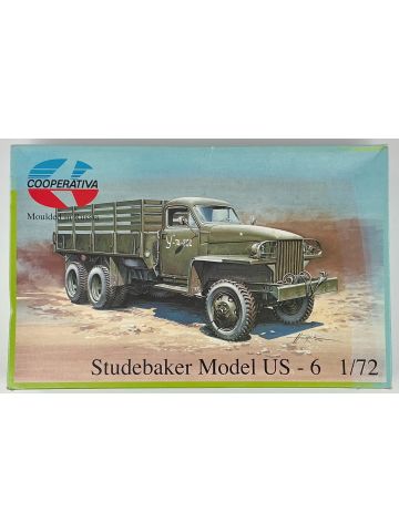 Cooperativa R72010 Studebaker Model US-6 1/72 Scale Model Kit & Eduard PE Set